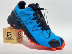 Salomon Speedcross 5 GORE-TEX Herren blau rot