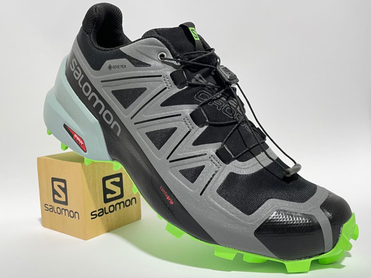 Salomon Speedcross 5 GORE-TEX Herren schwarz grün