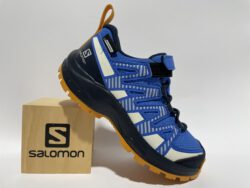 Salomon XA Pro v8 wasserdicht Kinder blau gelb