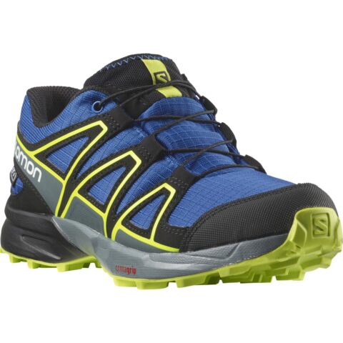 Salomon Speedcross CSWP Kinder Blau Grün