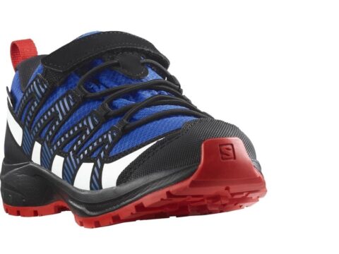 Salomon XA PRO V8 CSWP Kinder blau schwarz