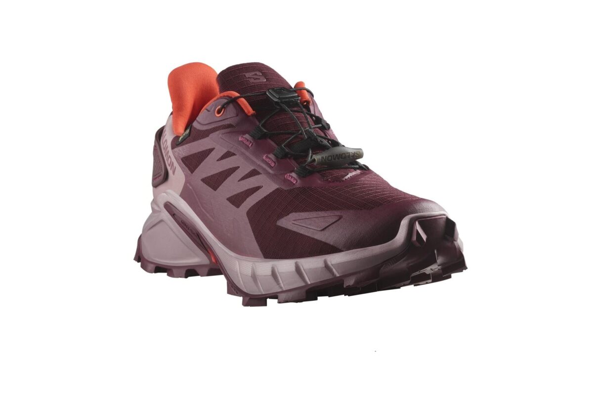 Salomon Supercross 4 Damen GORE-TEX rot