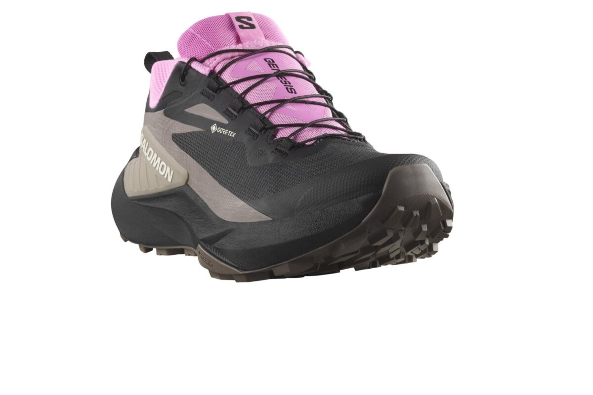 Salomon Genesis Damen GORE-TEX schwarz lila