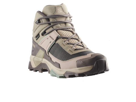 Salomon X Ultra 5 Mid Damen GORE-TEX braun