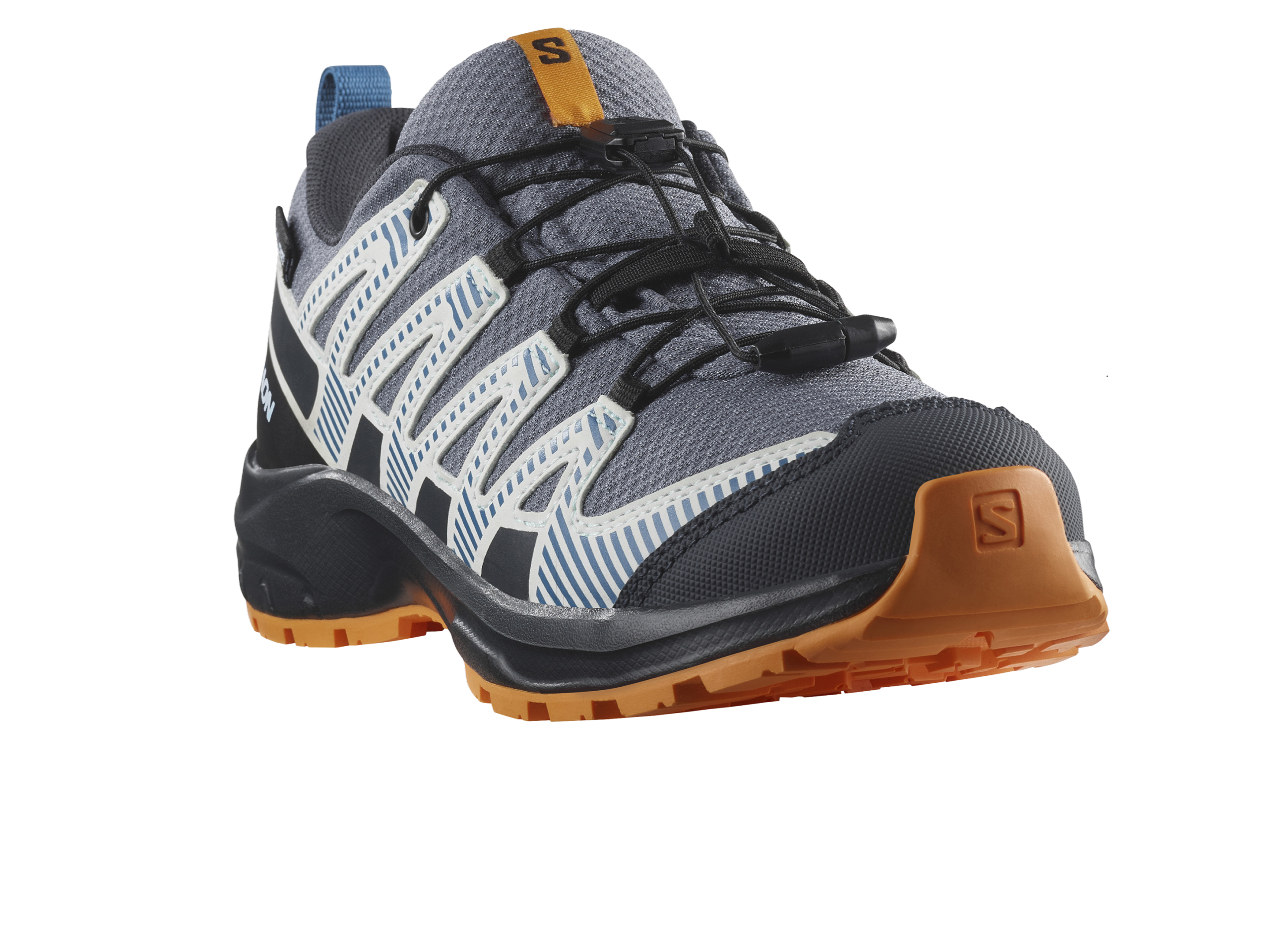 Salomon XA PRO V8 Junior wasserdicht grau