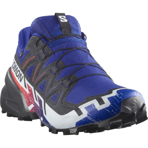 Salomon Speedcross 6 GORE-TEX Herren blau rot